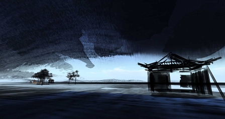 Chinesische Landschaftsmalerei als SL-Build.